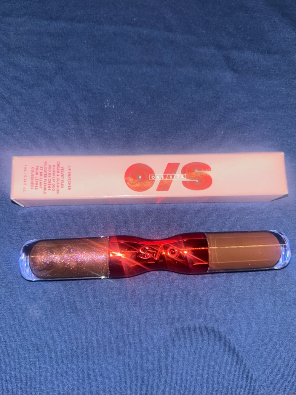 ONE/SIZE Dual-Ended Lip Snatcher Velvet Flex Cream & Cushion Gloss Duo
